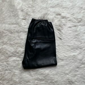 𝅺WILFRED Free Daria Faux Leather Leggings XS
